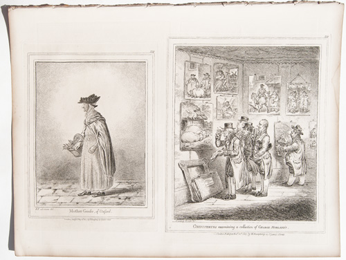 gillray original engravings Connoisseurs Examining a Collection of George Morland's

Mother Goose, of Oxford